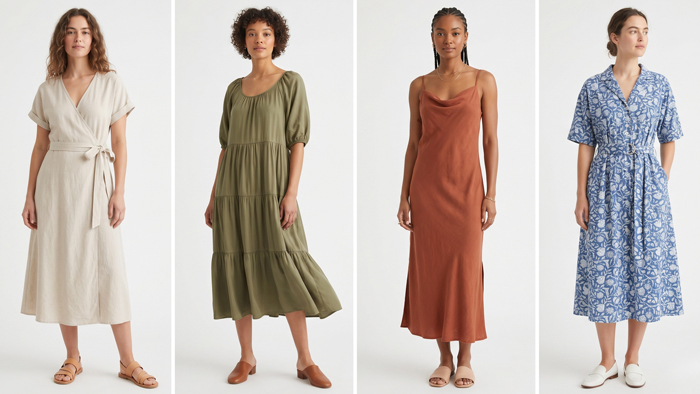 soft natural dress