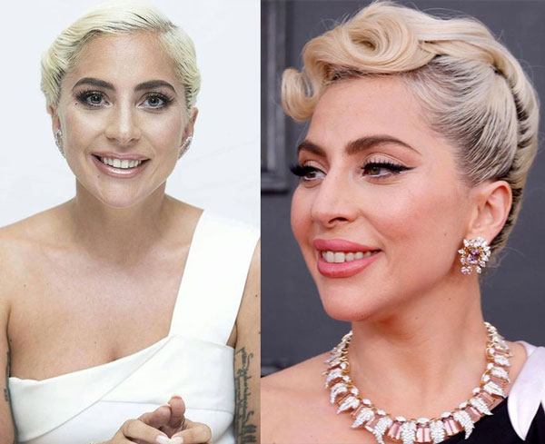 lady gaga kibbe face type